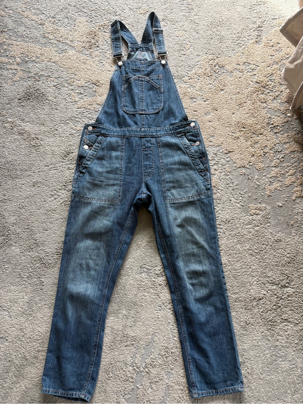 GAP Women's Blue Denim Overalls